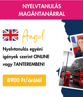 Angol magántanárral