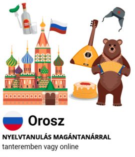 Orosz nyelvtanulás egyénileg magántanárral