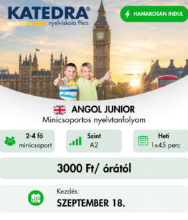 Angol junior A2